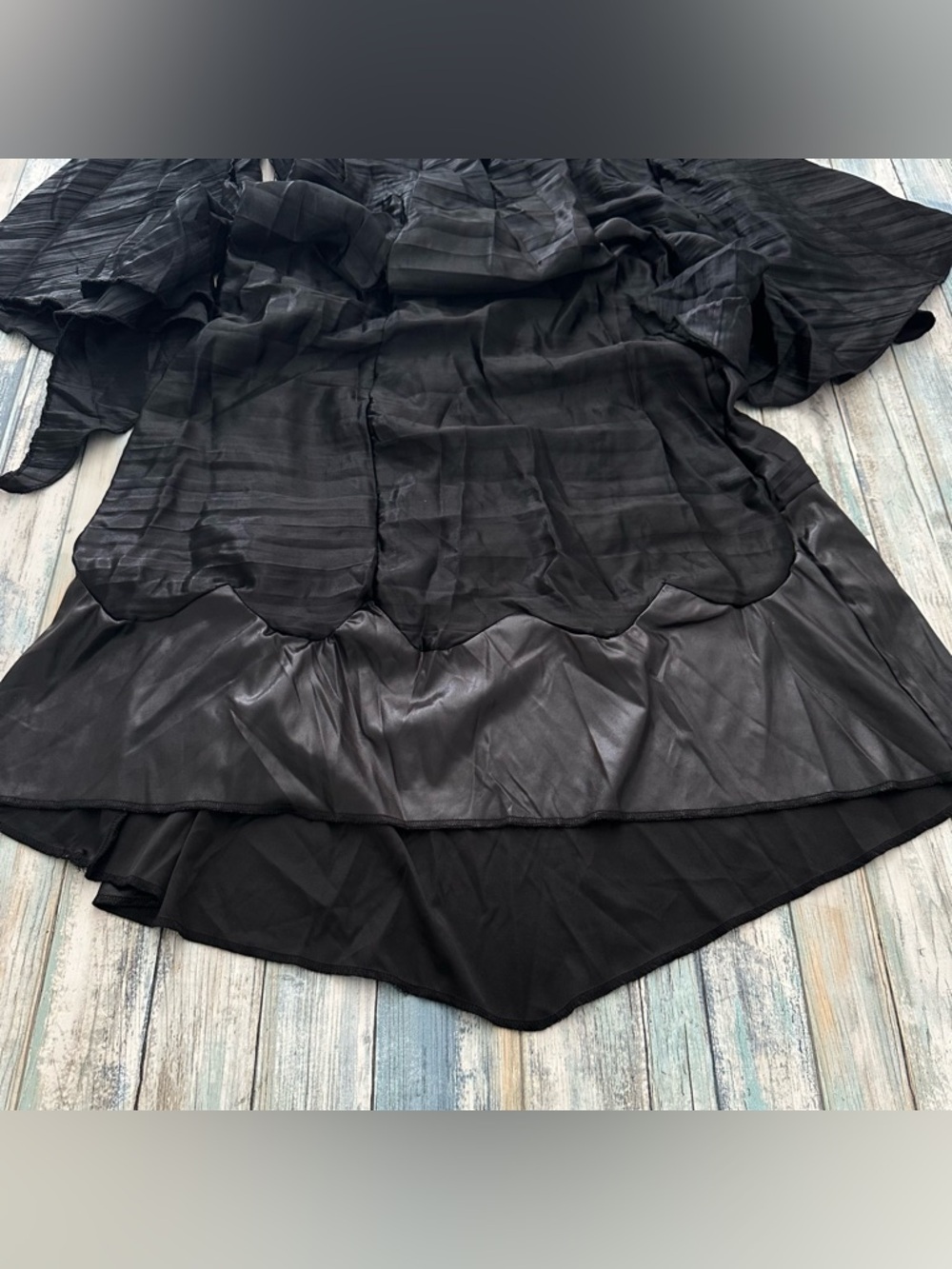 Maleficent Christening Gown Costume Womens Small 4-6 Official Disney FLAW - READ - Picture 3 of 12